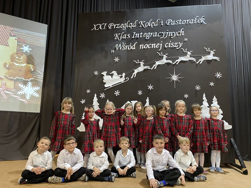 XXI Przegląd Kolęd i Pastorałek Klas Integracyjnych „Wśród nocnej ciszy”
