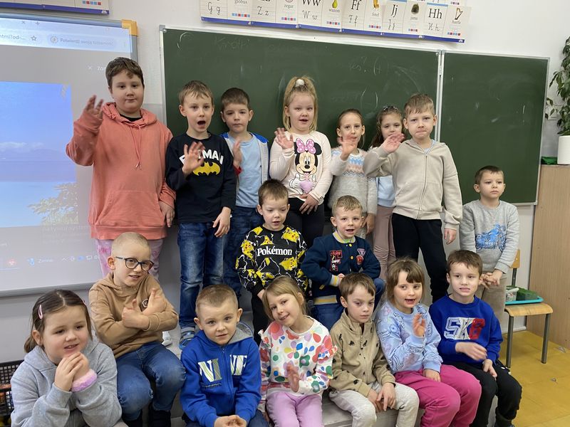 Sześciolatki w Szkole Podstawowej nr 10 z Oddziałami Integracyjnymi im. Olimpijczyków Polskich