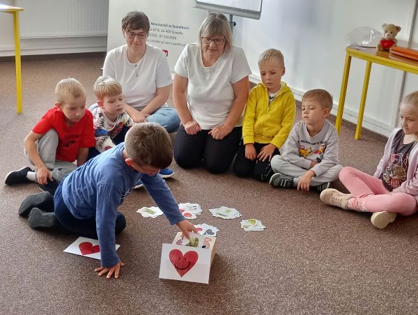 6-latki A w Bibliotece Pedagogicznej CEN